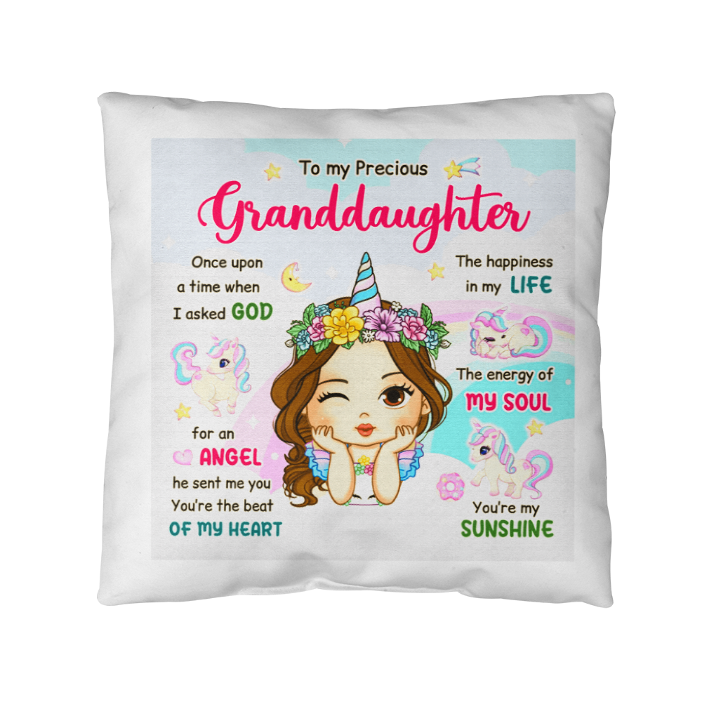 To My Precious Granddaughter | Pillow collection