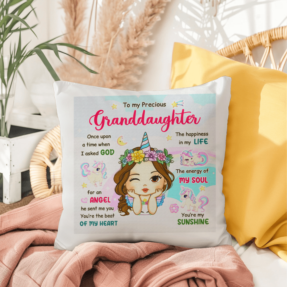To My Precious Granddaughter | Pillow collection