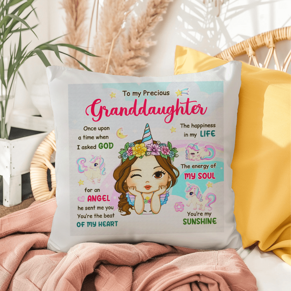 To My Precious Granddaughter | Pillow collection