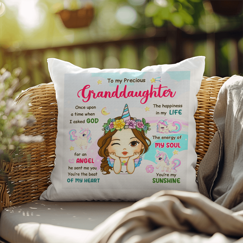 To My Precious Granddaughter | Pillow collection