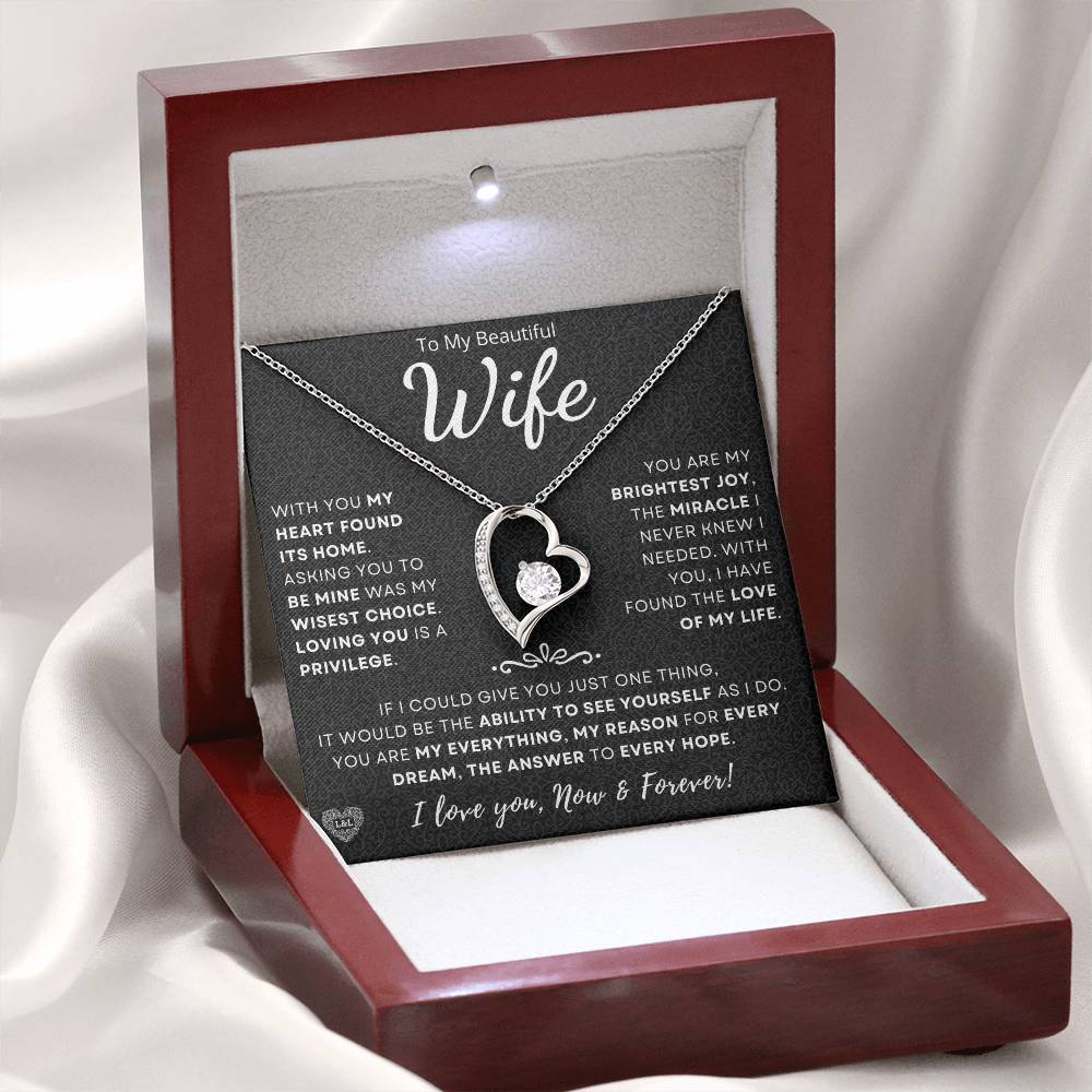 Perfect Gift for Wife — "Love of My Life"