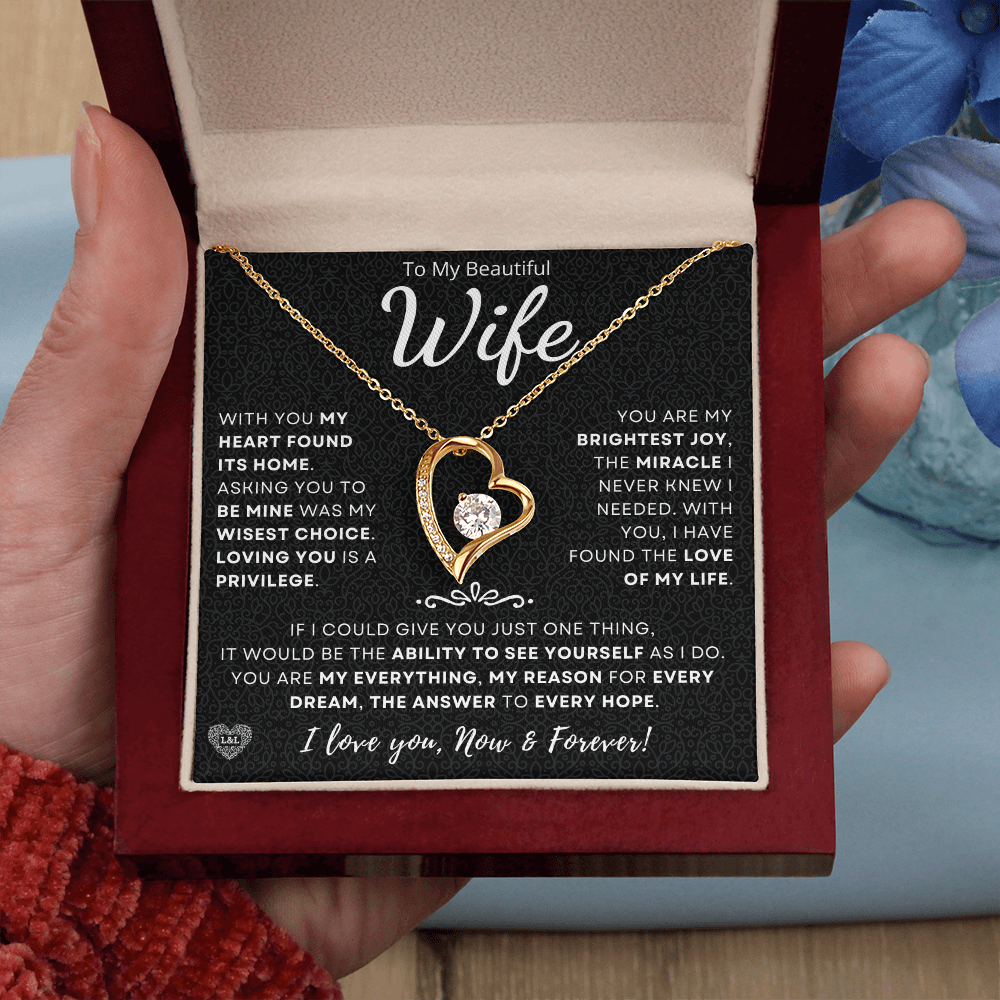 Perfect Gift for Wife — "Love of My Life"