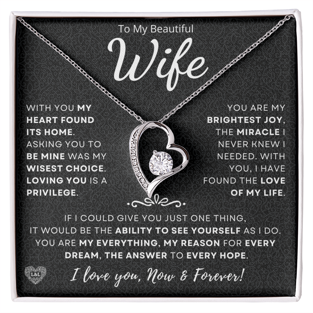 Perfect Gift for Wife — "Love of My Life"