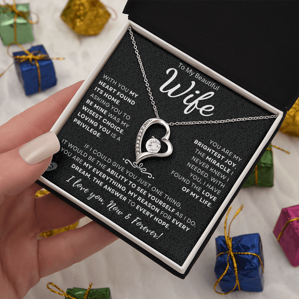 Perfect Gift for Wife — "Love of My Life"